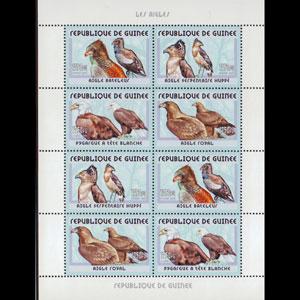 GUINEA 2001 - YV# 3433B S/S Eagles NH