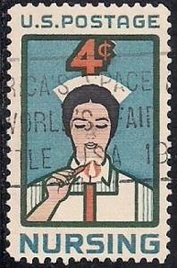 1190 4 cent Nursing Profession VF used