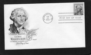 1283 Washington, FDC Artmaster cachet