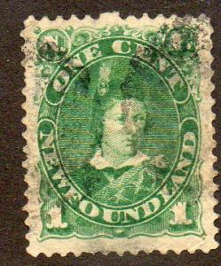 Newfoundland  Scott  44  Used