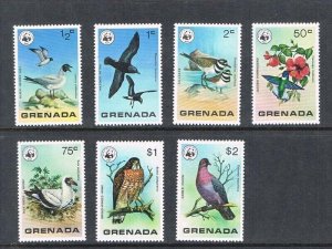 Grenada 1978 Sc 849-885 set WWF set MNH