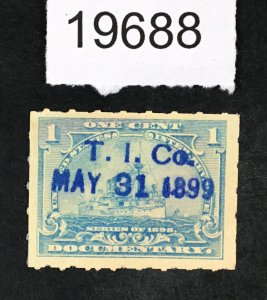 US STAMPS # R163 USED $ LOT #19688