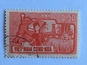 Vietnam – 1963 – Single Stamp – SC# 207 - Used