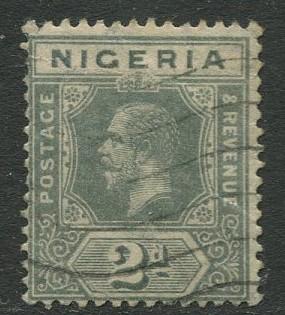 Nigeria -Scott 3 - KGV Definitive -1914 - Used - Single 2p Stamp