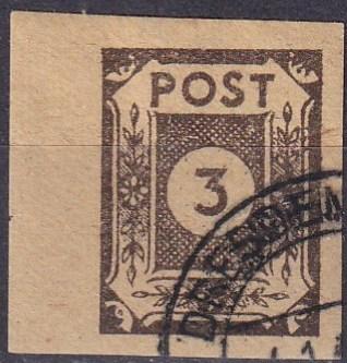 Saxony Mi#51Atxll F-VF Used  CV $43.00  Z217