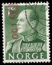 Norway - 370 - Used - SCV-0.25