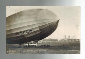 1929 Germany Graf Zeppelin Cover Dusseldorf Flight Cancel