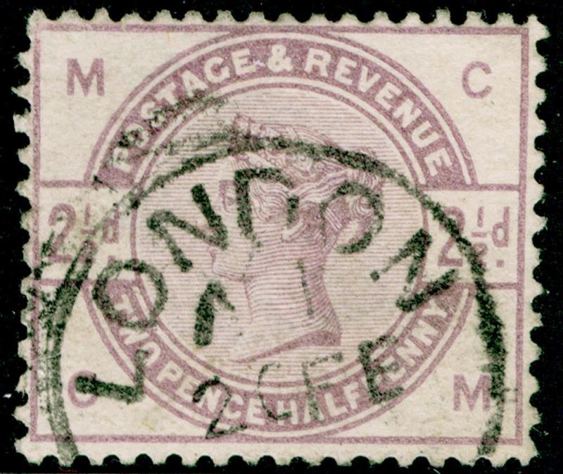 SG190, 2½d lilac, USED, CDS. Cat £18. CM