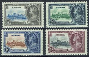 NIGERIA 1935 KGV SILVER JUBILEE SET