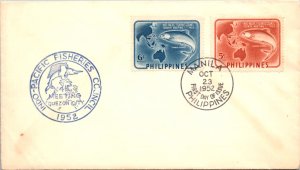 Philippines, Worldwide First Day Cover, Fish