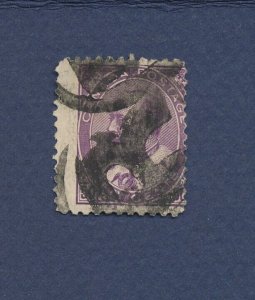 CANADA - Scott 95 - used - 50 cents purple