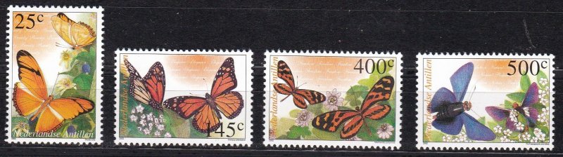 Netherlands Antilles, Fauna, Butterflies MNH / 2002