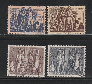 Portugal 735-738 Sets U Various