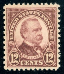 US Stamp #693 Grover Cleveland 12c, MNH - CV $8.00