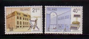 Iceland Sc 698-9 1990 Europa stamp set mint NH