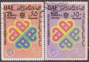 United Arab Emirates #179-182    Used