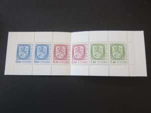 Finland 1988 Sc 713a Booklet MNH