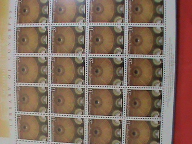 UNITED STATES STAMP:2000 SC#3390 LIBARY OF COGRESS STAMPS MNH FULL SHEET.