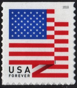 SC#5263 (50¢) U.S. Flag Booklet Single: BCA (2018) SA