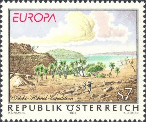 Austria 1994 MNH Stamps Scott 1641 Europa CEPT Discovery Africa Lake Kenya