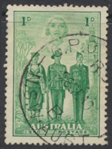 Australia SC# 184  SG 196 Used Imperial Forces    see details & scans