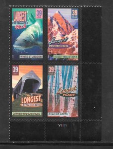 #4033-72 MNH Plate Block of 4