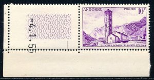 French Andorra #130 Single MNH