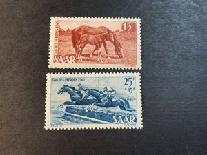 SAAR # B67-B68-MINT NEVER/HINGED----COMPLETE SET---SEMI-POSTAL---1949