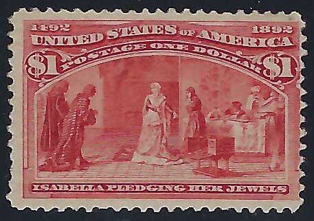 US Scott #241 Mint OG LH Fine