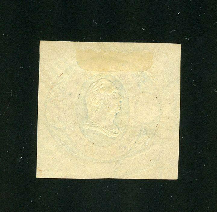 UNITED STATES CUT SQUARE CLEAN  SCOTT#U43  MINT HINGED  SCOTT $ 275.00