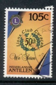 Netherlands Antilles 1996 Curacao Lions Club 105c FU