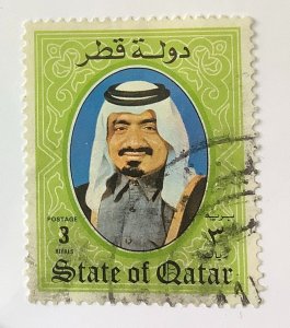 Qatar 1984 Scott 657 used - 3R, Sheikh Khalifa