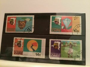 Zaire cancelled stamps  R21782