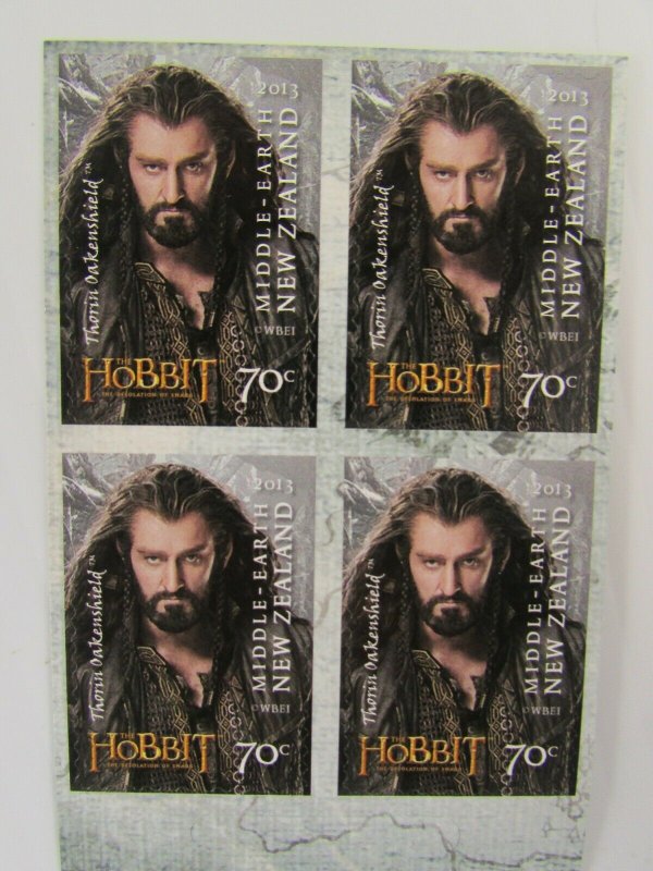 New Zealand SC #2496g THE HOBBIT The Desolation of Shaug  MH Booklet