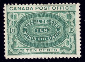 Canada Scott E1 Type ii Mint HR OG Lot A7008