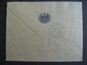 Malta OHMS money order cover from Ottawa