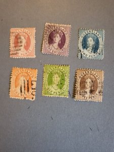 Stamps Queensland Scott #44-9 used