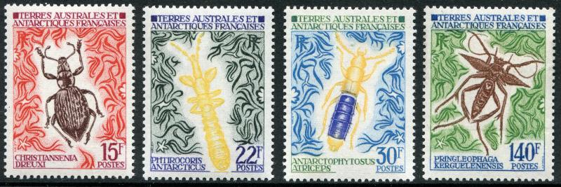 FSAT - # 46 47 49 51 Very Fine Never Hinged Issues - BEETLES INSECTS - S5617