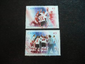 Stamps - Canada - Scott# 1659-1660 - Used Set of 2 Stamps