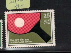 India Table Tennis SG 757 MNH (7etv)