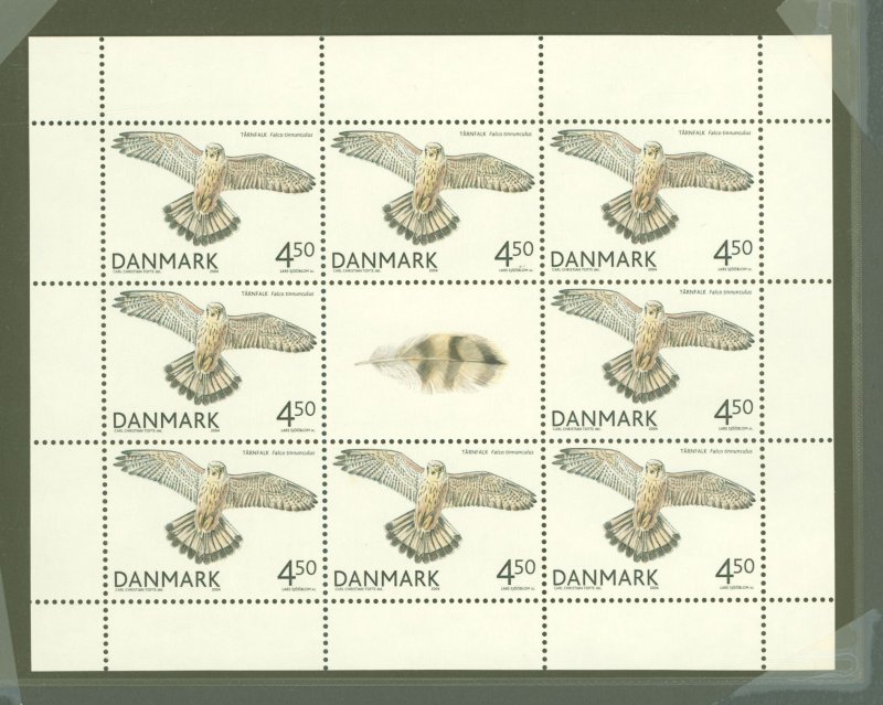 Denmark #1288A  Souvenir Sheet (Fauna)