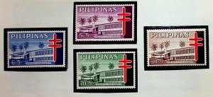 PHILIPPINES Sc B26-9 NH ISSUE OF 1964 - RED CROSS