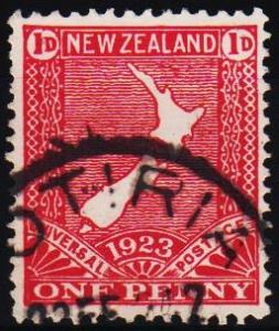 New Zealand. 1923 1d S.G.460. Fine Used