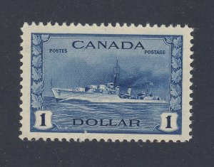 Canada MNH VF Stamp #262-$1.00 Battleship MNH VF Guide Value = $120.00