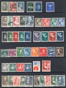 Netherlands 1928-1940 Selection of Better Sets Mint H CV$200+