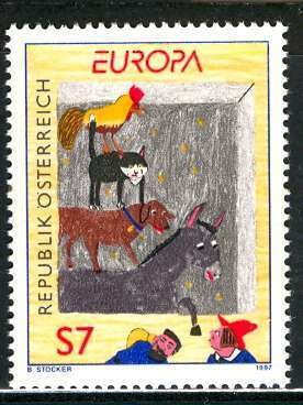 Austria 1997: Sc. # 1726; MNH Cpl. Set