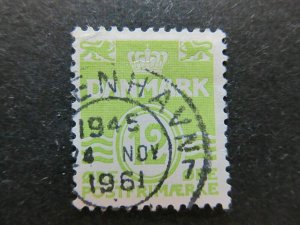 1952-53 A4P57F130 Denmark 12o Used-