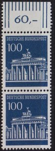 GERMANY BUND [1966] MiNr 0510 v W OR ( **/mnh ) [01] 2er