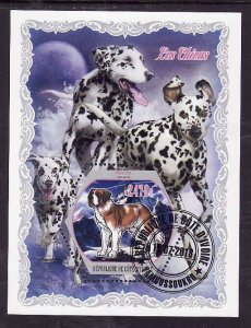 Ivory Coast-used sheet-Animals-Dogs-2018-