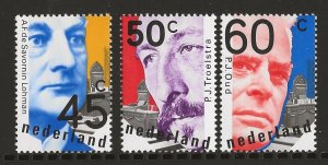 NETHERLANDS  # SC  594 - 6  MNH